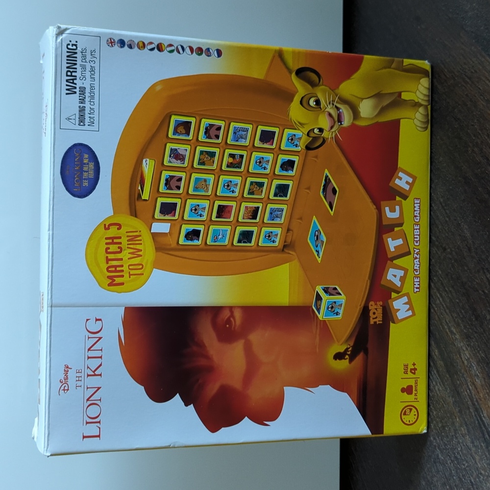 Lion King Match crazy cube game